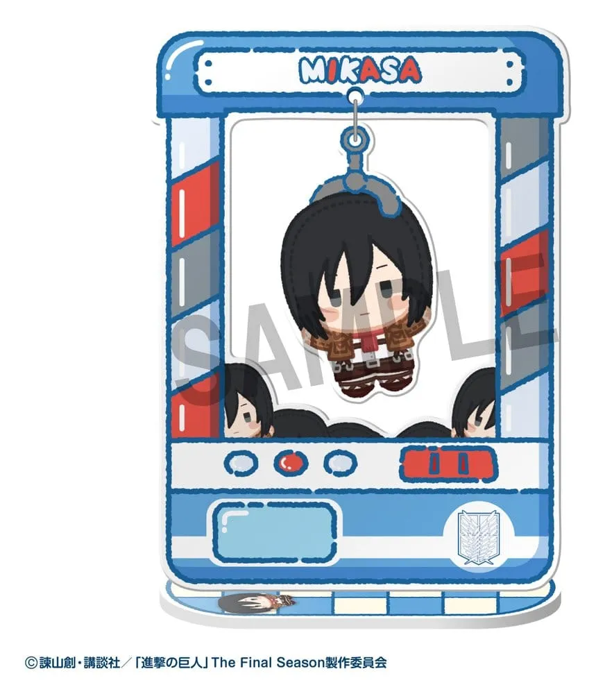 Attack on Titan Acrylic Figure Chara Catcher 9 cm Blind Box Display (8)